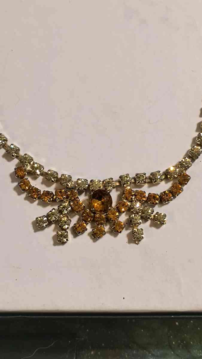 Citrine Gemstone Necklace