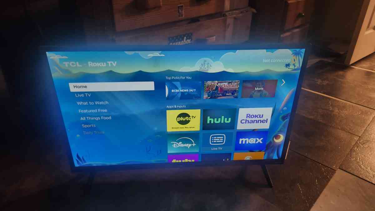 4 36in flatscreen tv