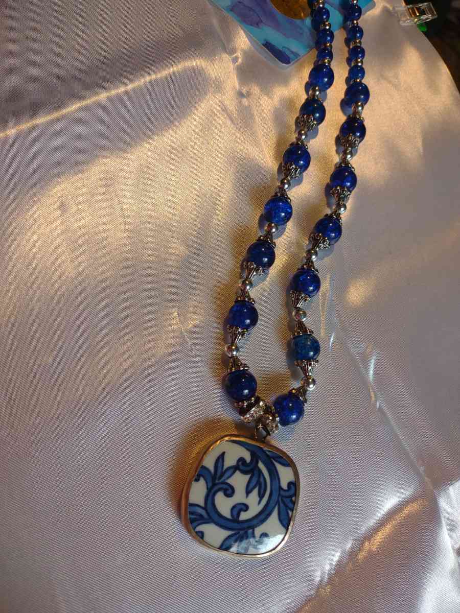 handmade beaded necklace