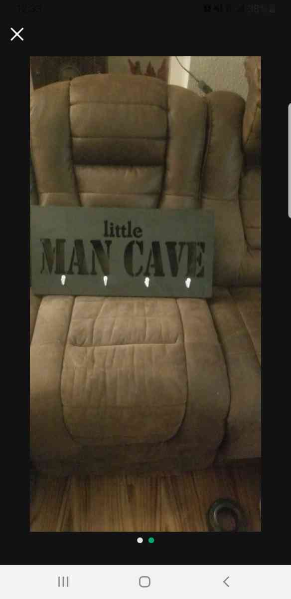 little man cave wall decor  usa flag