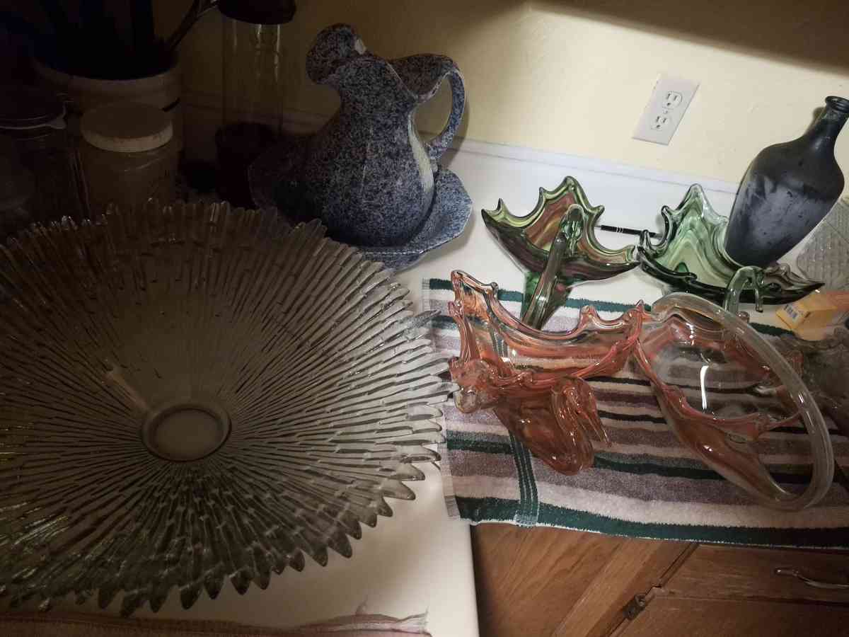 hand crafted glass art