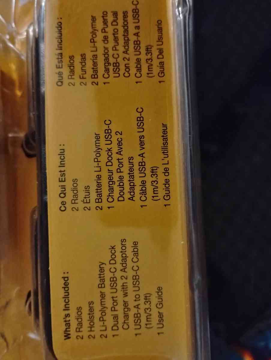 DeWalt Heavy Duty Walkie Talkies