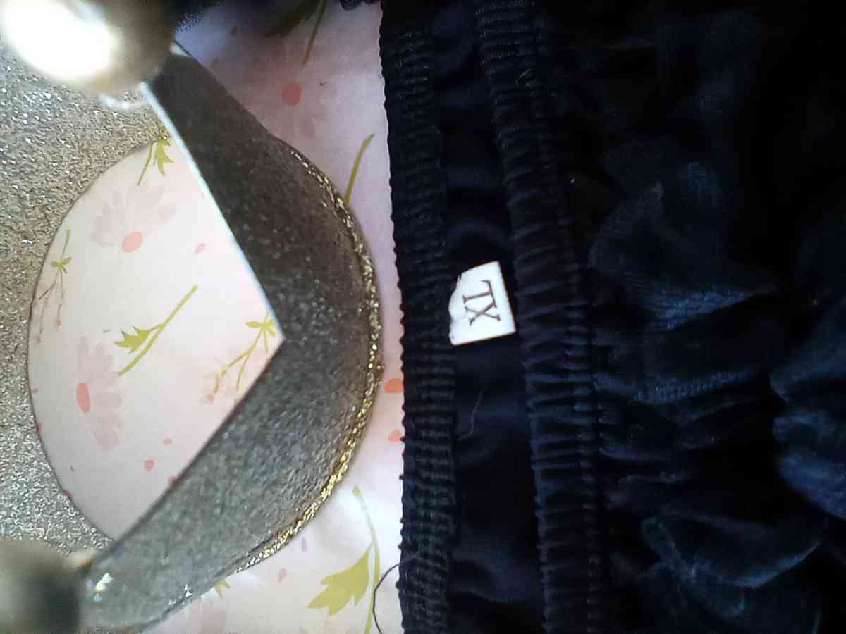 Black Ruffle Dance Wear Tank I have 5 of these EUC