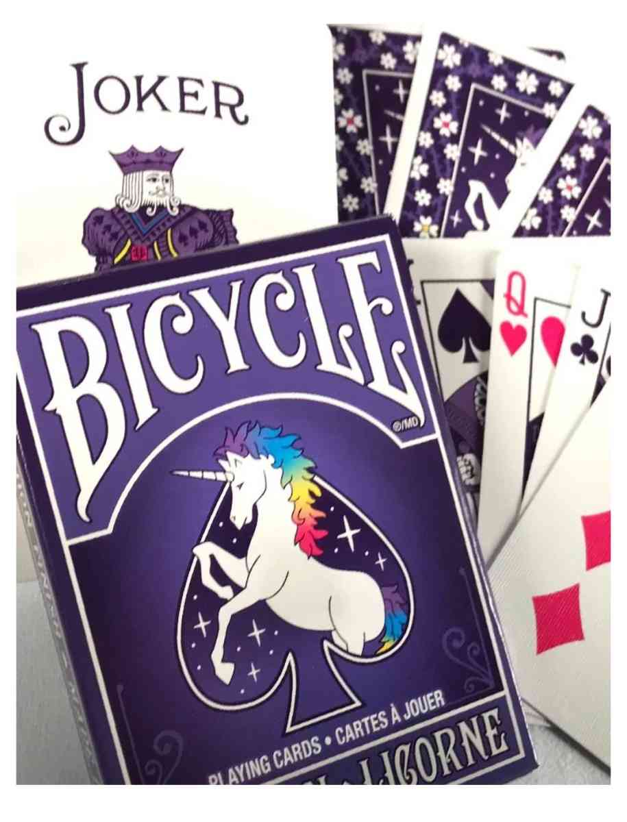 Bicycle Unicorn Playing Cards