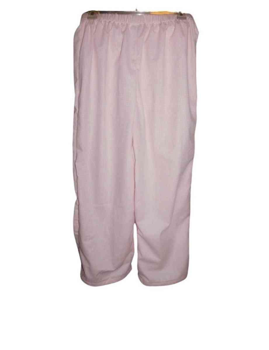 Pink and White Girls Pajama Pants