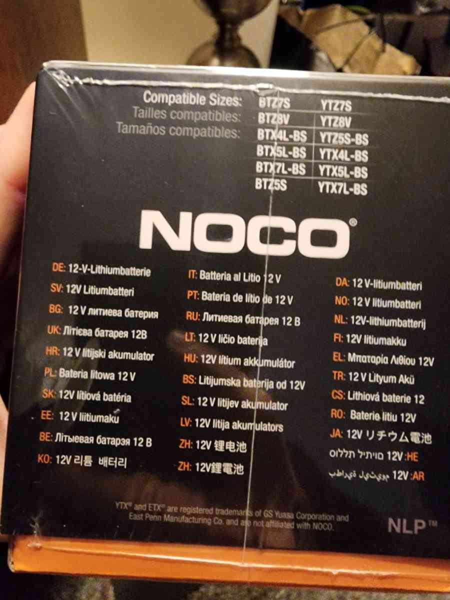 Noco Lithium NL5 12v 250amp