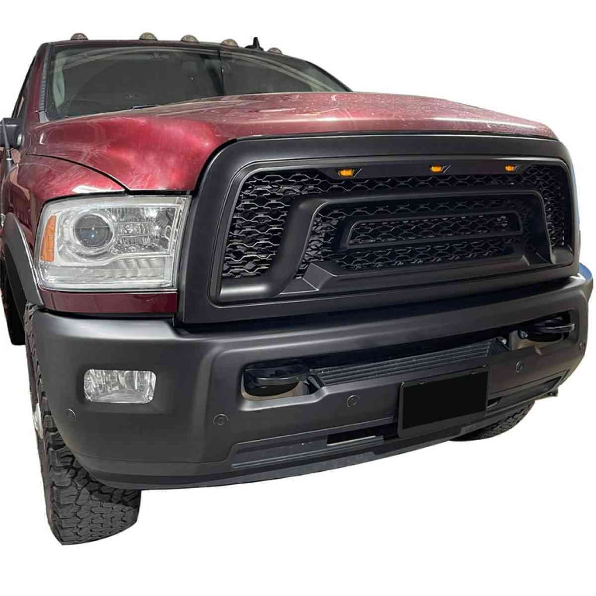 grill for ram 1500 2013 2018 matte black