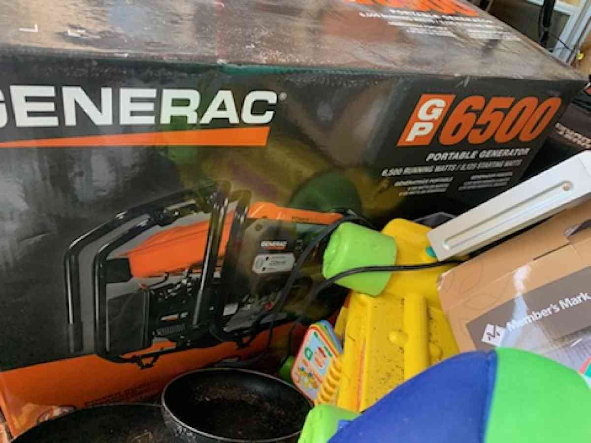 Unopened Unused Generac 6500 Gasoline Portable Generator