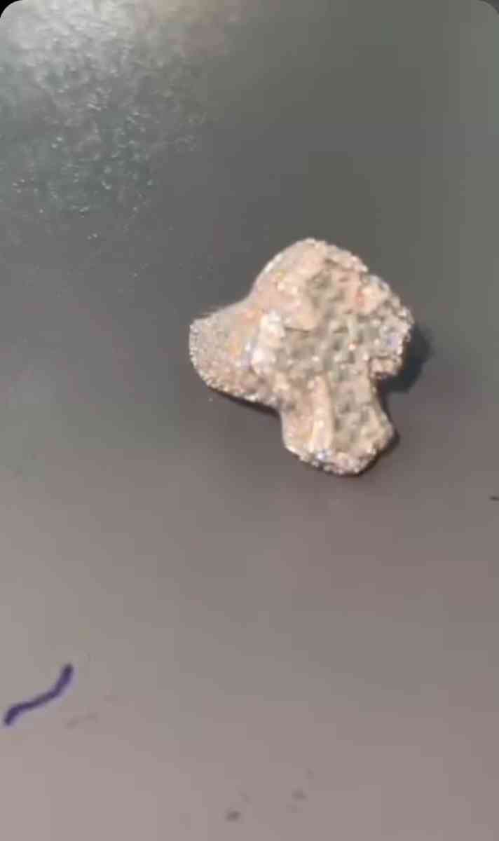 bussdown moissanite cross ring