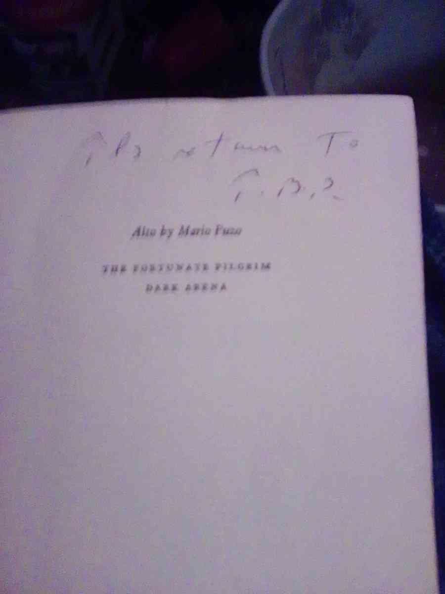 The Godfather first edition nineth impression