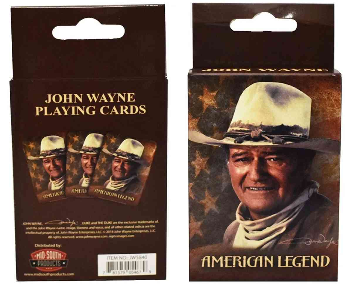 New John Wayne Playing Cards  John Wayne American Legend