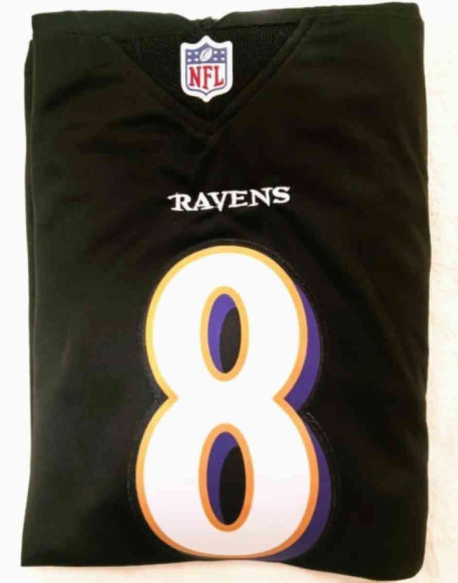 L JACKSON Ravens jersey XL or Large stitches