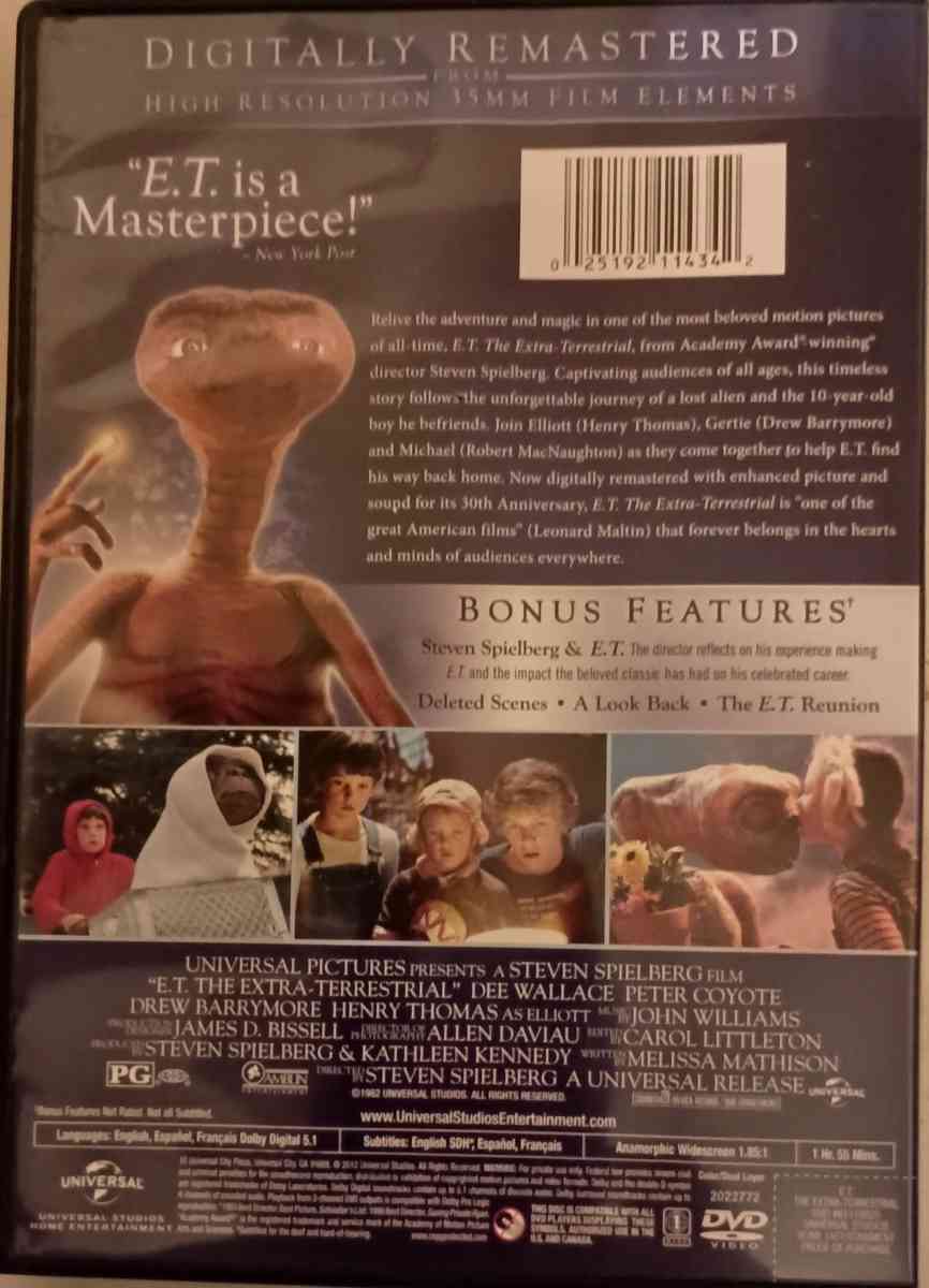 ET DVD