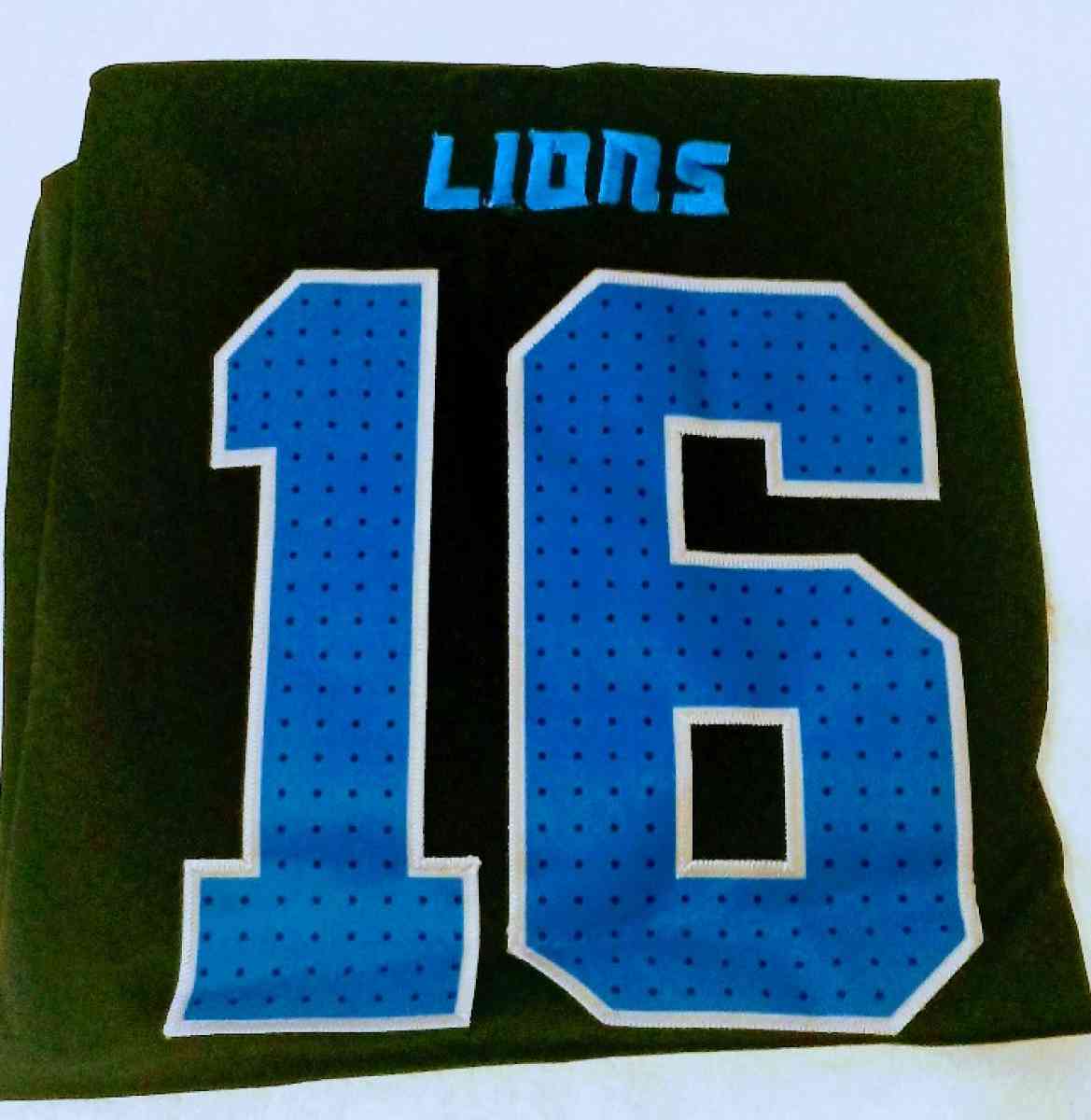 J Goff Detroit Lions Jersey XL Or Large Stitched