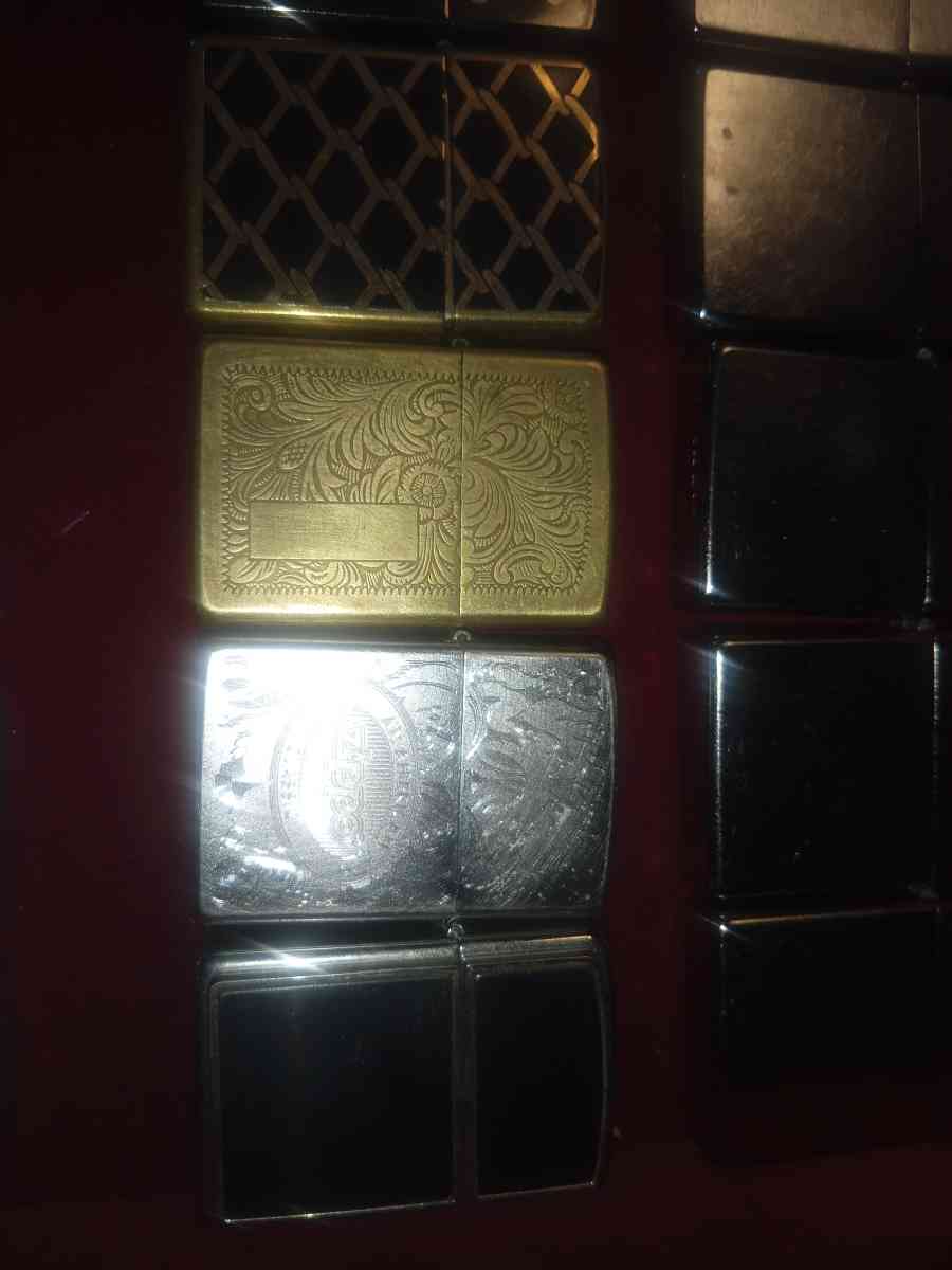 19 Zippo lighters most of them never used I want 300 for all
