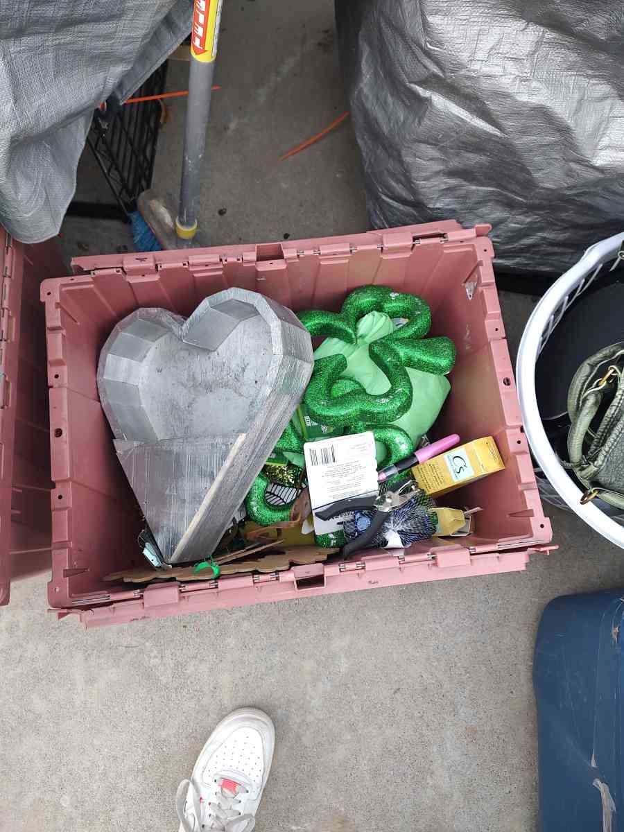 bundle of crafting supplies