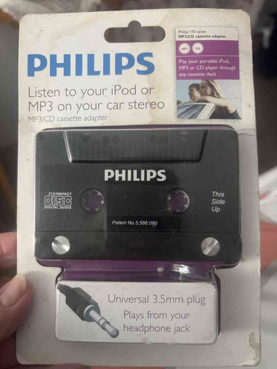 Philips universal 35mm plug MP3  or CD adapter