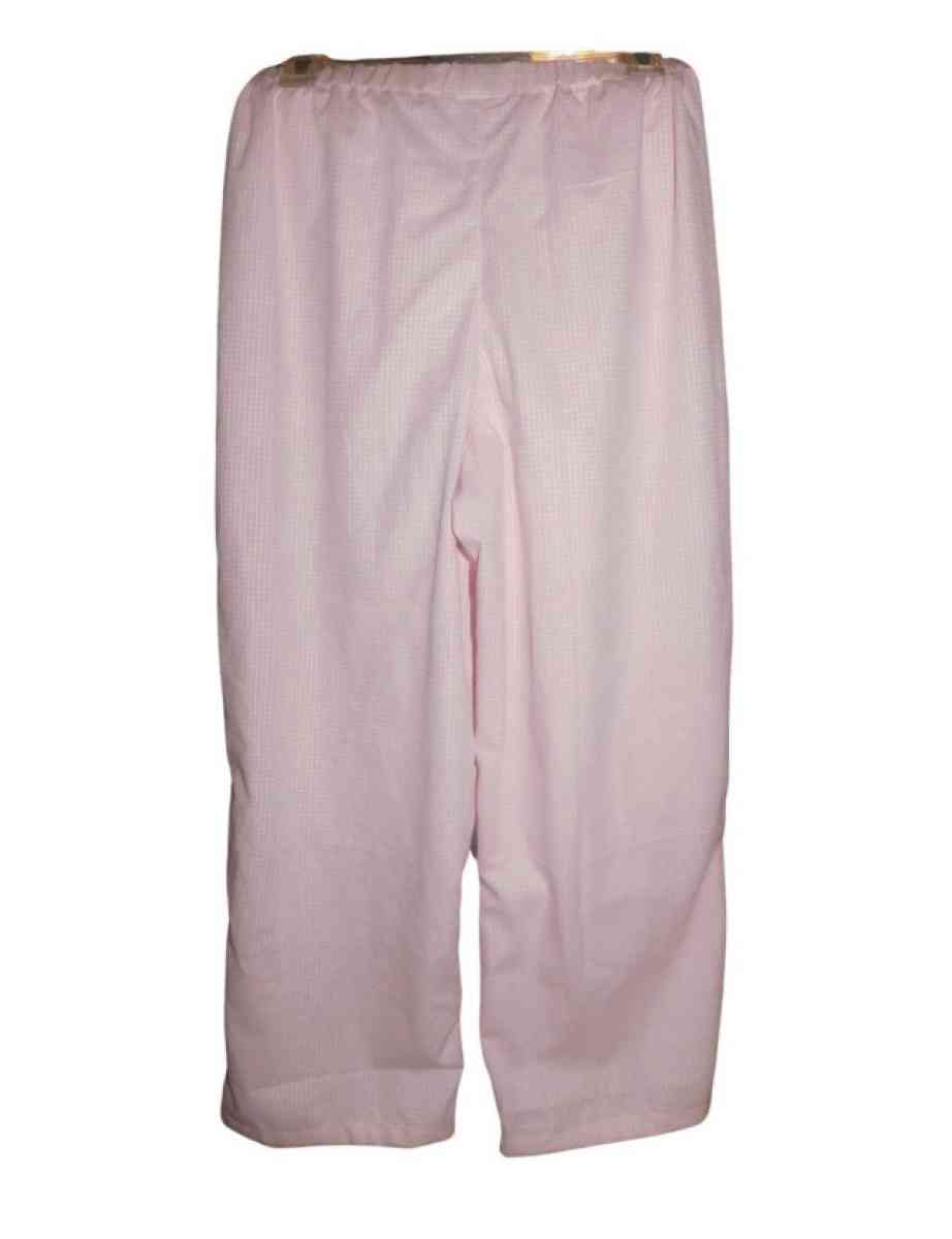 Pink and White Girls Pajama Pants