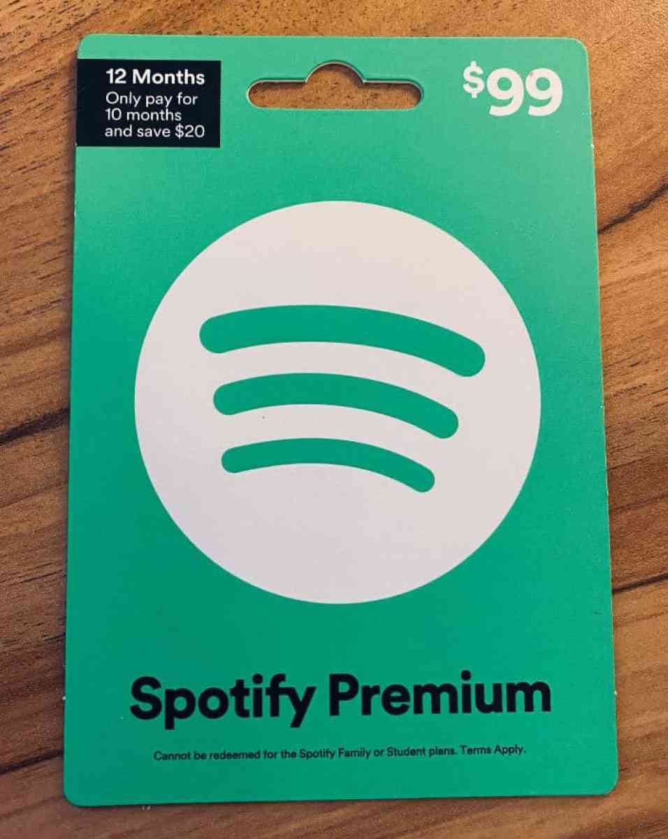Spotify Premium 1 Year