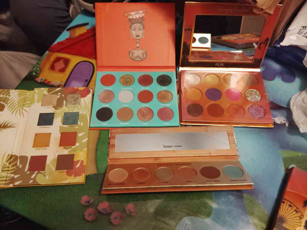 paletas de maquillaje