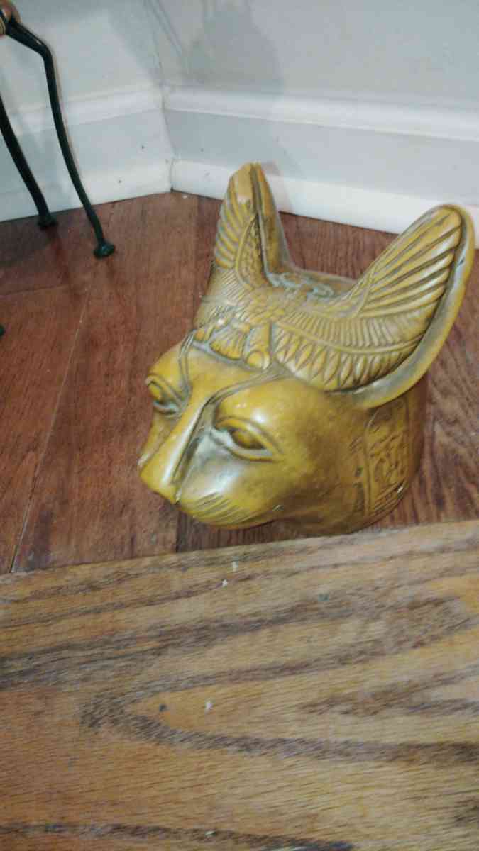 Replica Bastet Goddess head Cat goddess  Egyptian Bastet for