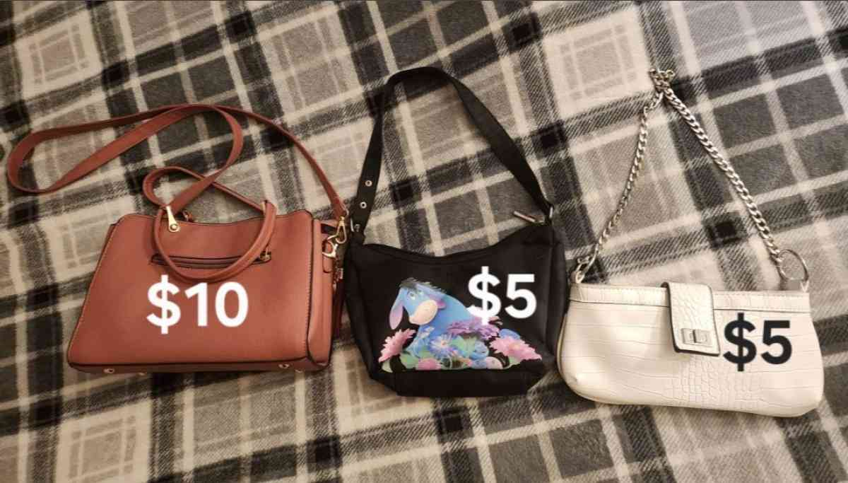 Womens Purses 3pc