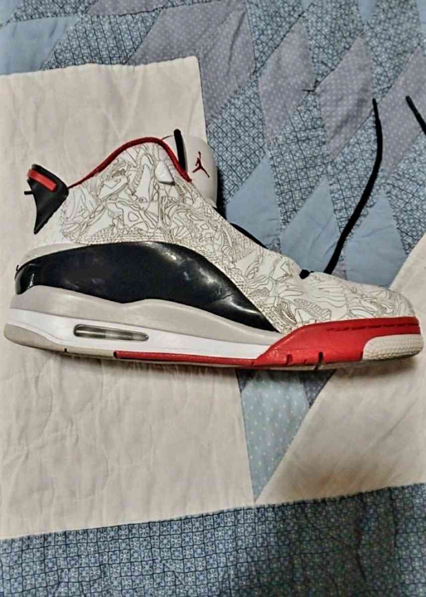 Jordan Dub Zero Varsity red