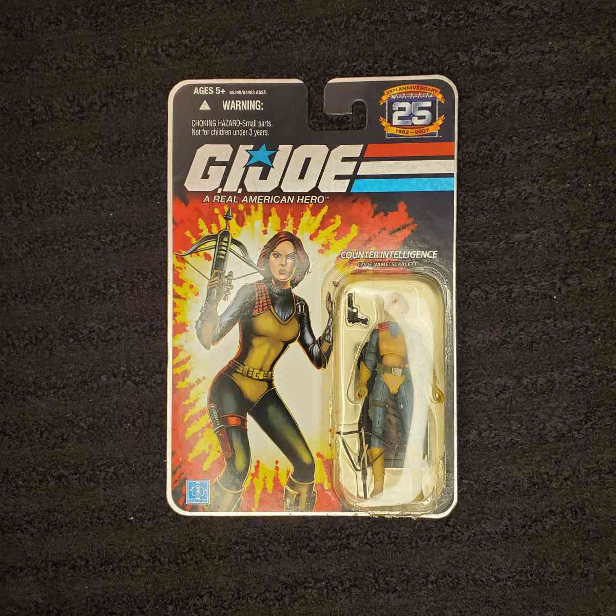 GI Joe  Counter Intelligence  Code Name Scarlett  RRR Toys
