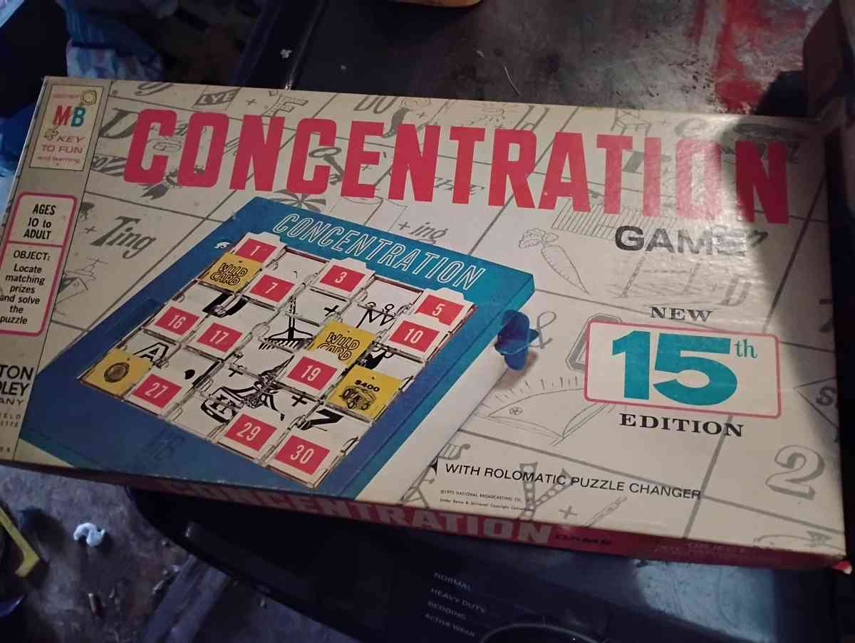 board games from 50s and 60s
