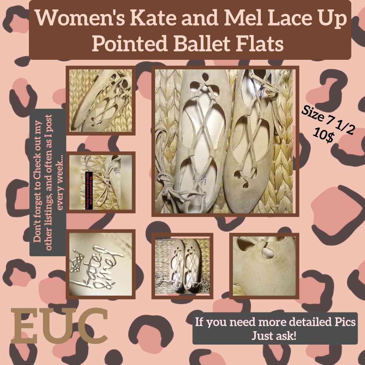 Womans Pointed Ballet flats