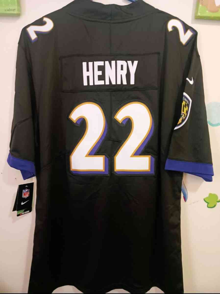 Derrick Henry Ravens jersey XL or Large Large Stitched