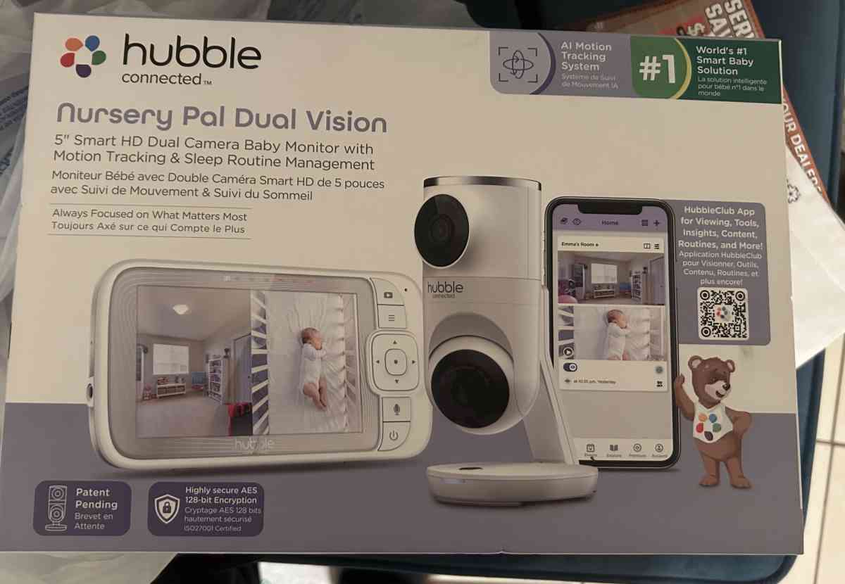 Hubble connected dual pal baby monitor