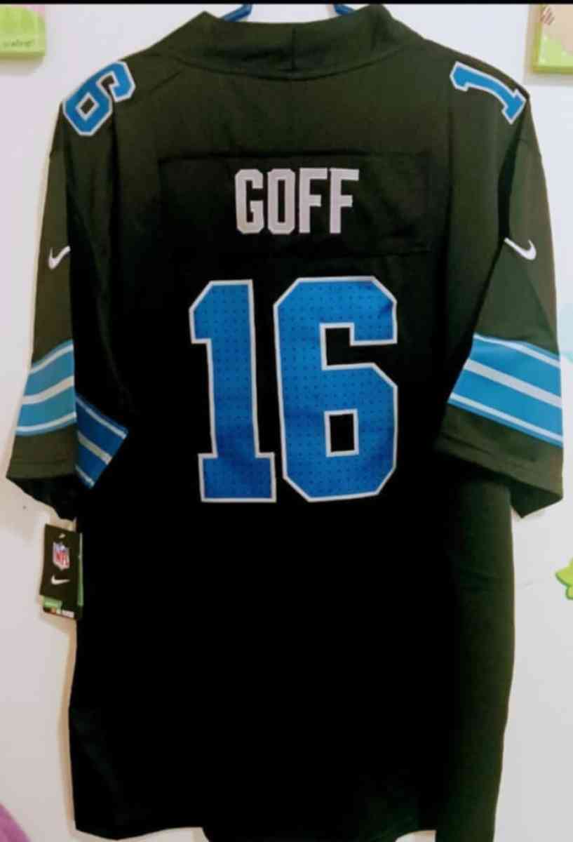 J Goff Detroit Lions jersey Large