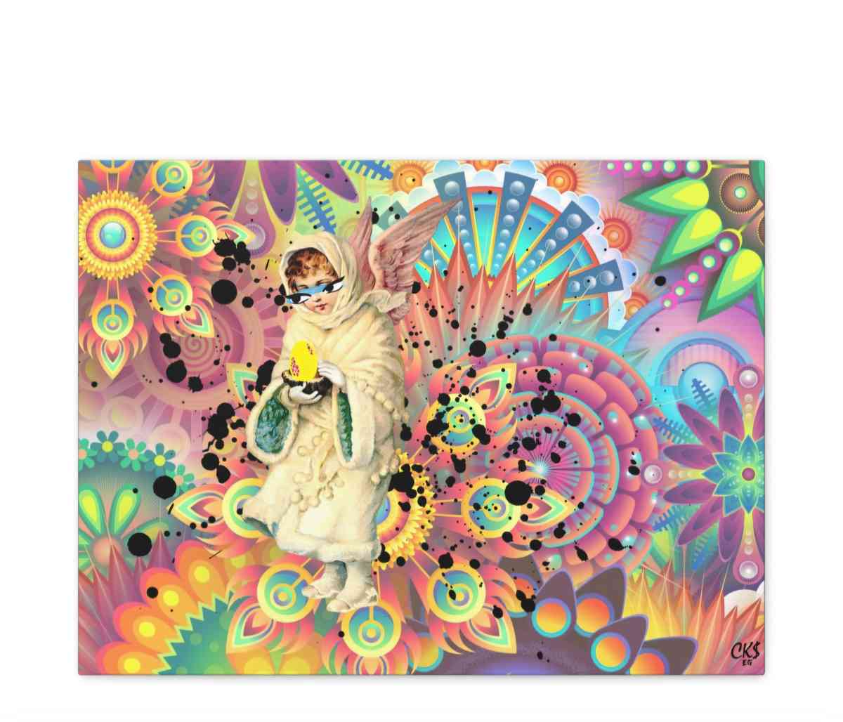 Psychedelic Angel by CK Art Department