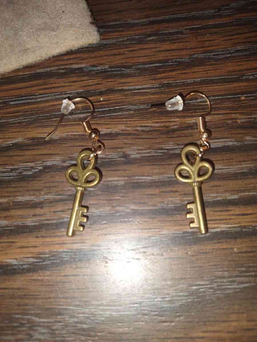 key earrings