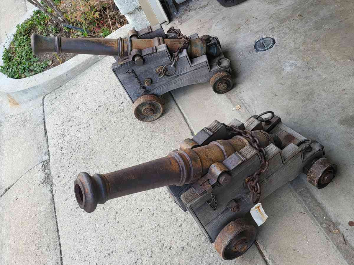 Spanish Decorative Cannons