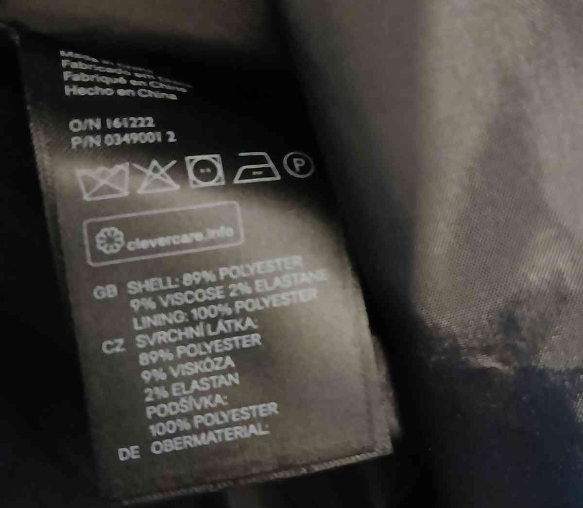 H and M MaternityBlackCoat for women size S