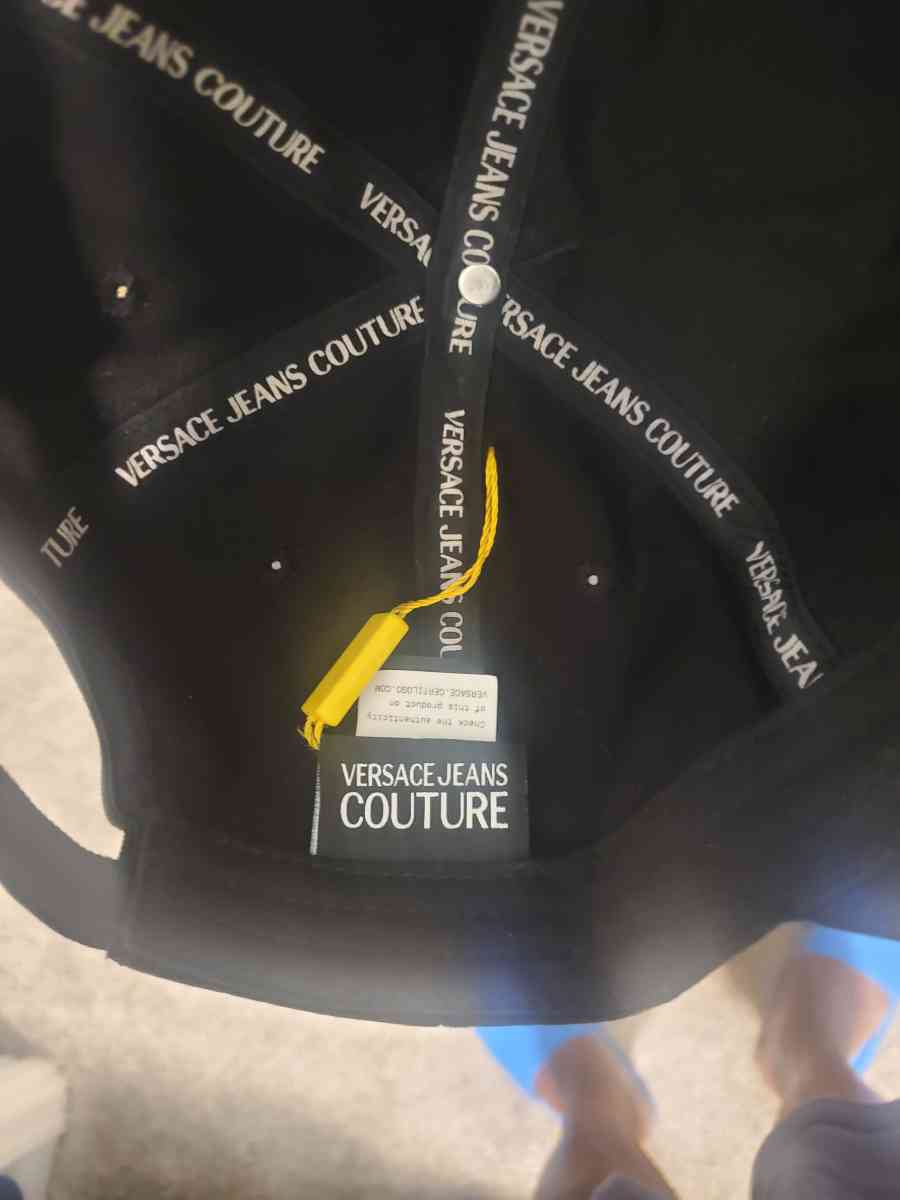 Versace logo baseball cap