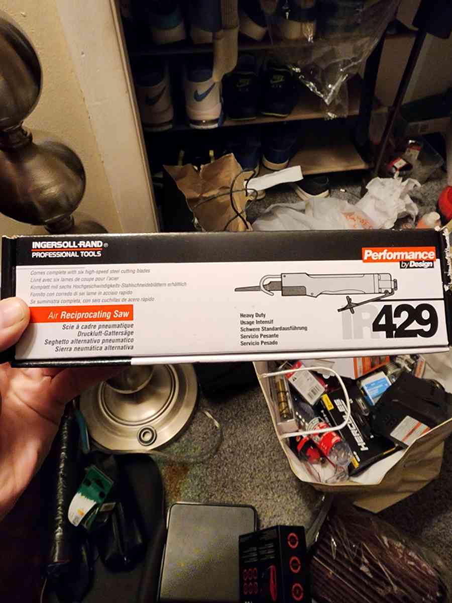 ingersoll rand Ir 429 air reciprocating saw