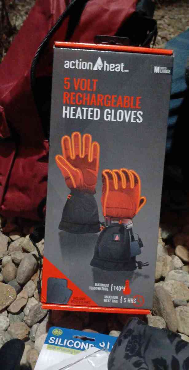 action heat heated gloves