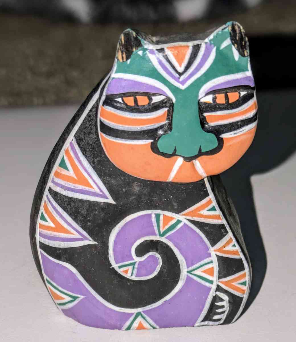 Laurel Burch Cat Figurine