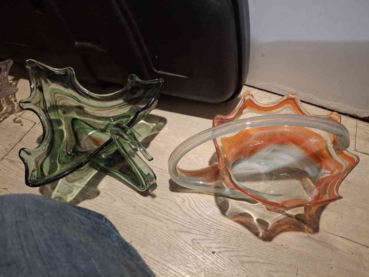 hand crafted glass art