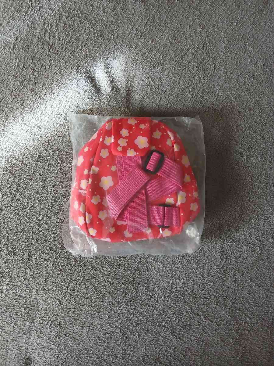 Disney Minnie Mouse 7 Inch Pink Flowal Small Backpack