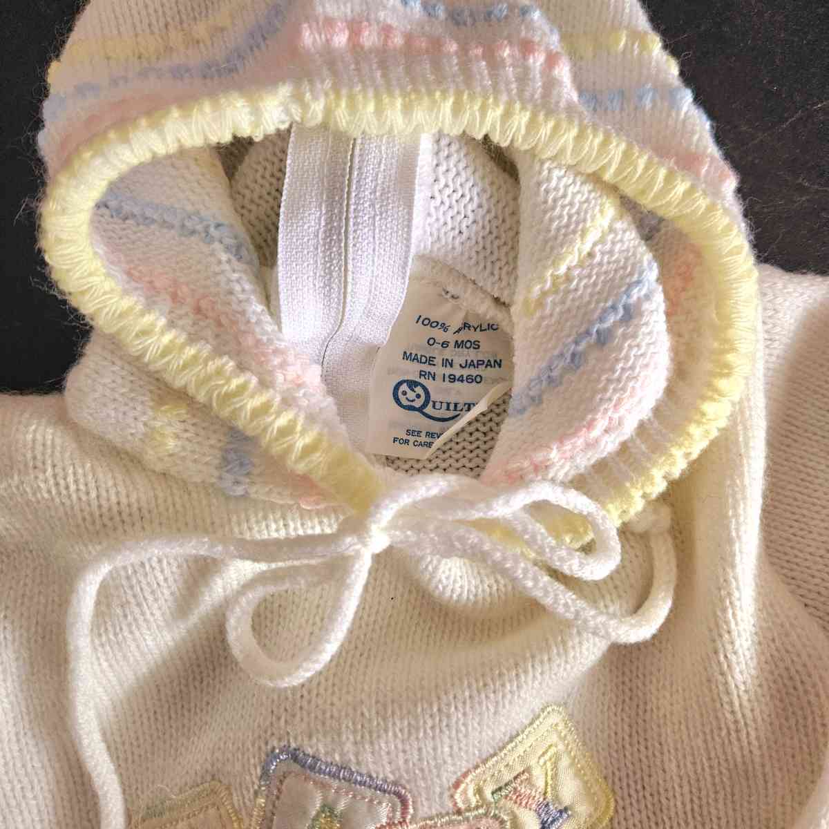 Vintage Childs Sweater Infant