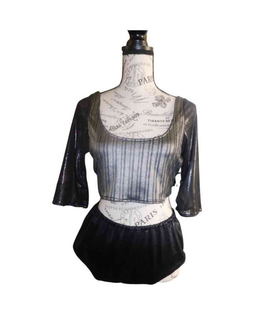 Black and Gray Dancewear