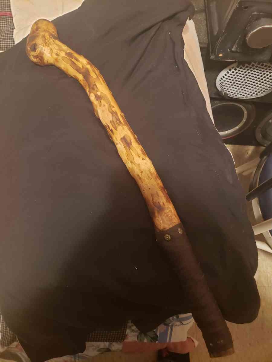 native American powwow war club