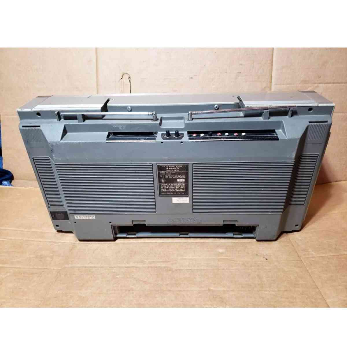 Sanyo MX920 Vintage Boombox Tested Works Made In Japan W Plu