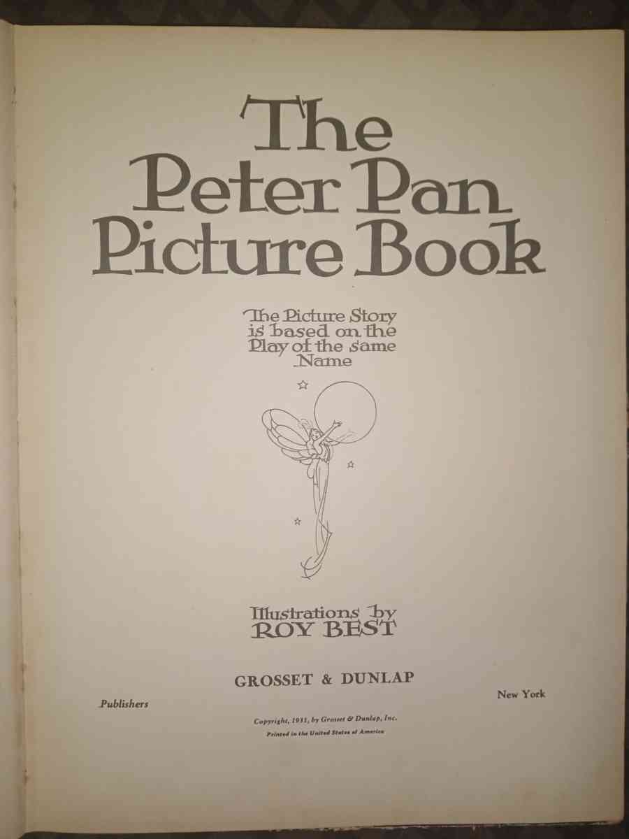 Walt Disney 1931 Peter Pan