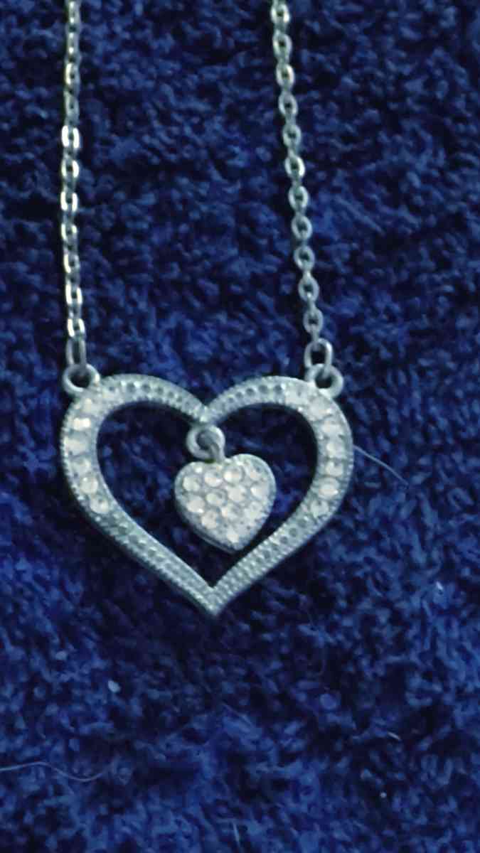 Double Heart Necklace
