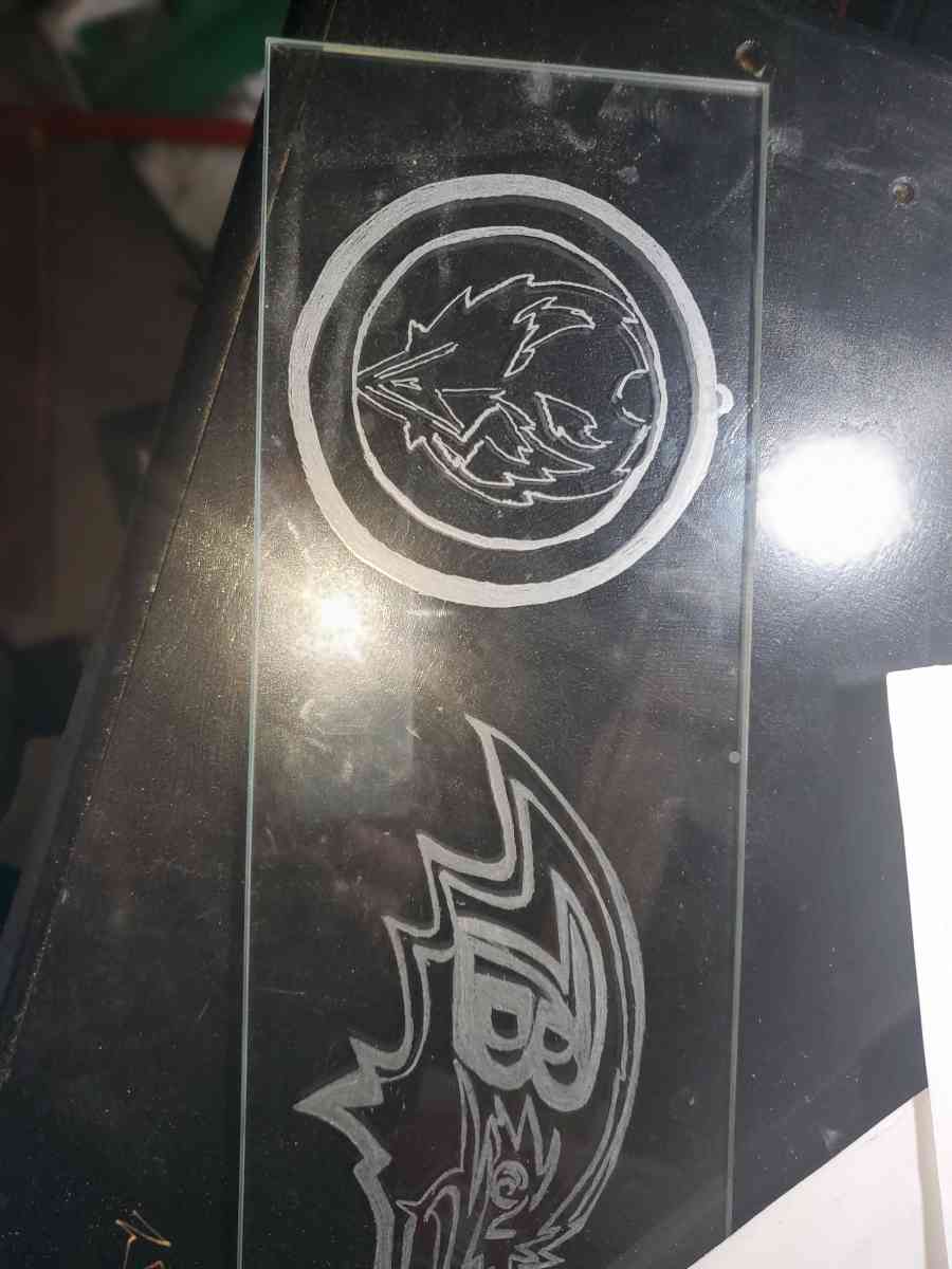 Customer Engraved Glass any Design you can think of